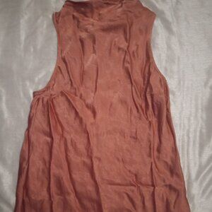 Nation Ltd Los Angeles women's shell top rust size S